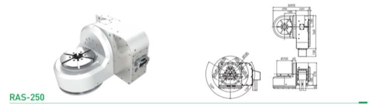 上銀250五軸轉臺 上銀250五軸轉臺